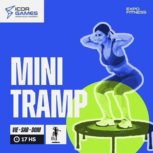 expo fitness tucuman 2023 Mini Tramp