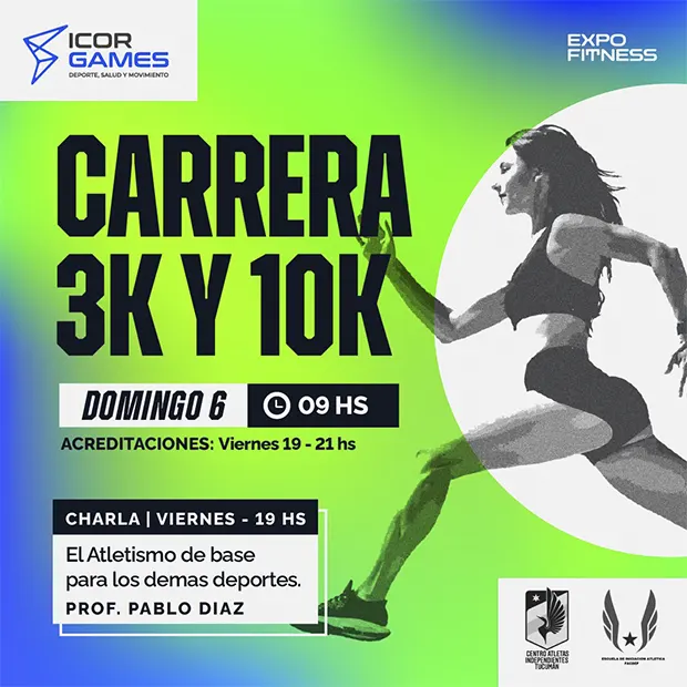 expo fitness tucuman 2023 carrera 3k y 10k