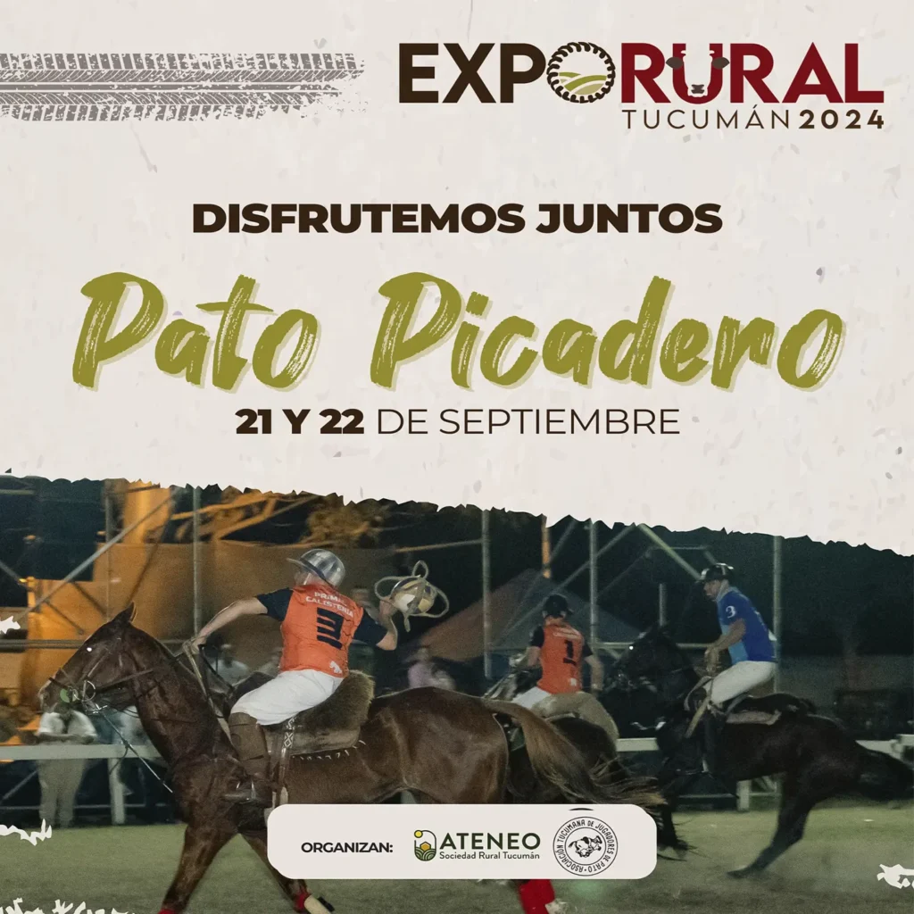 Expo Rural Tucuman 2024 NOA pato picadero